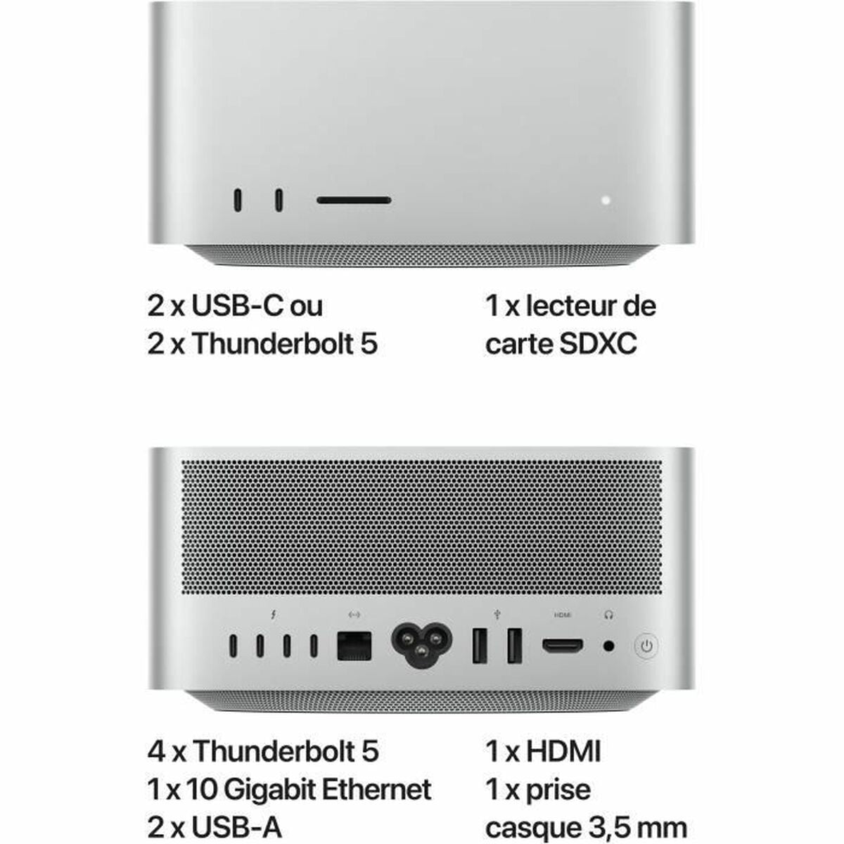 Mini PC Apple Mac Studio 96 Gb RAM 1 TB SSD-2