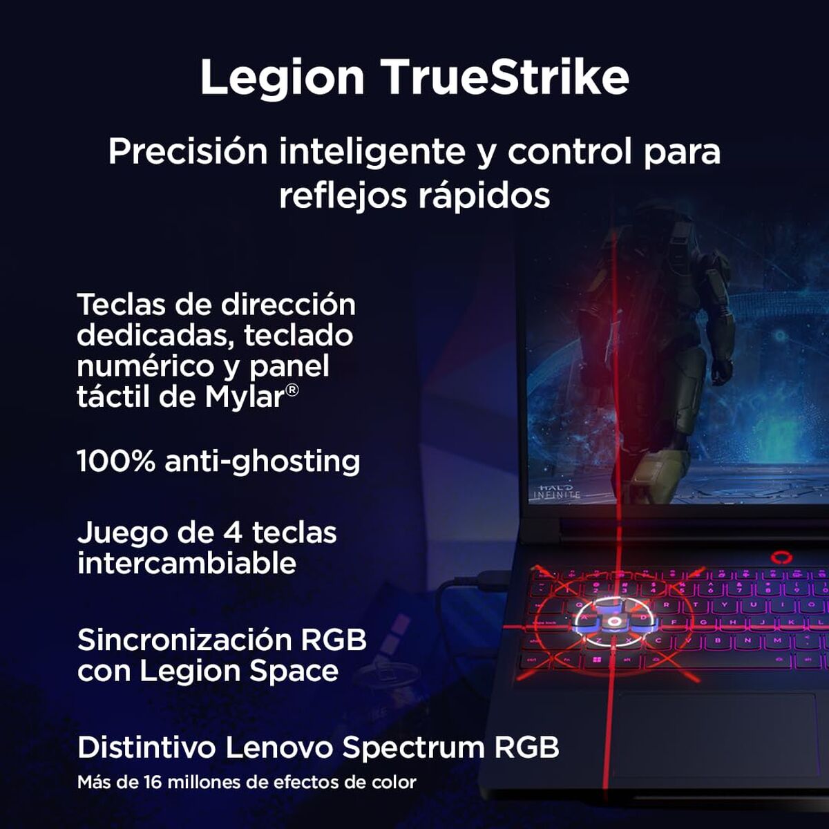 Laptop Lenovo 83F500C1SP 16" 64 GB RAM 2 TB SSD intel core ultra 9 275HX Spanish Qwerty-14