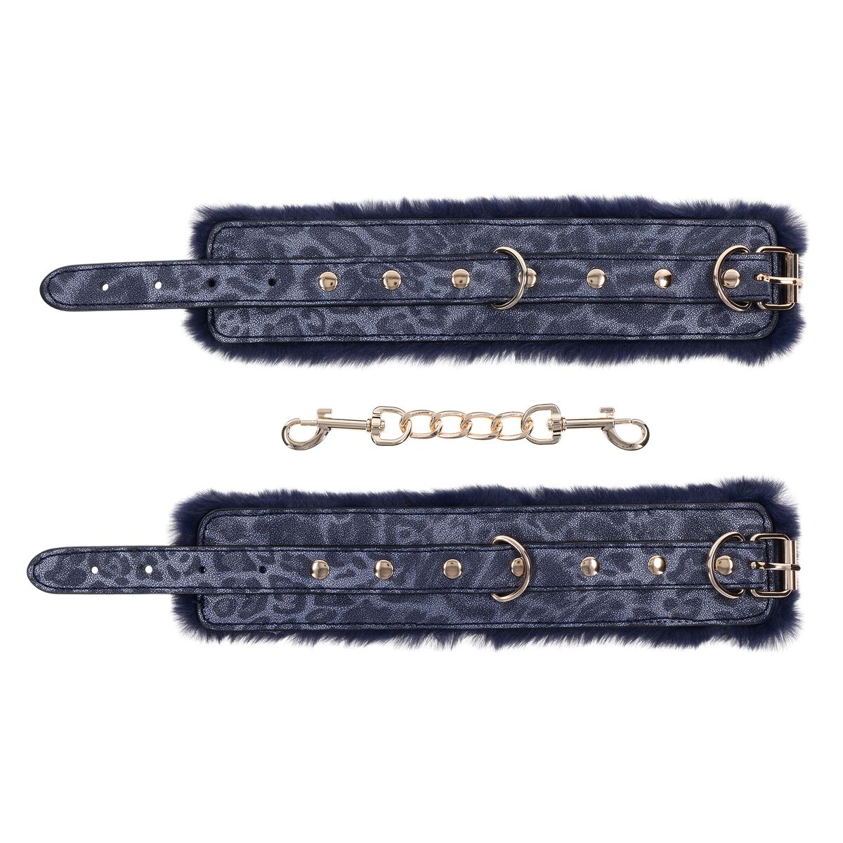 Erotic handcuffs Sportsheets Sex and Mischief Blue-2