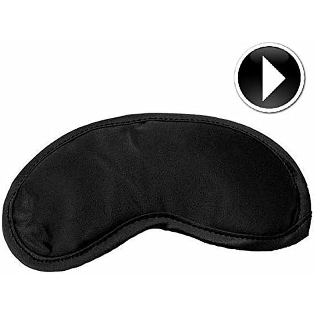 Satin Blindfold Black Sex & Mischief SS10001-8