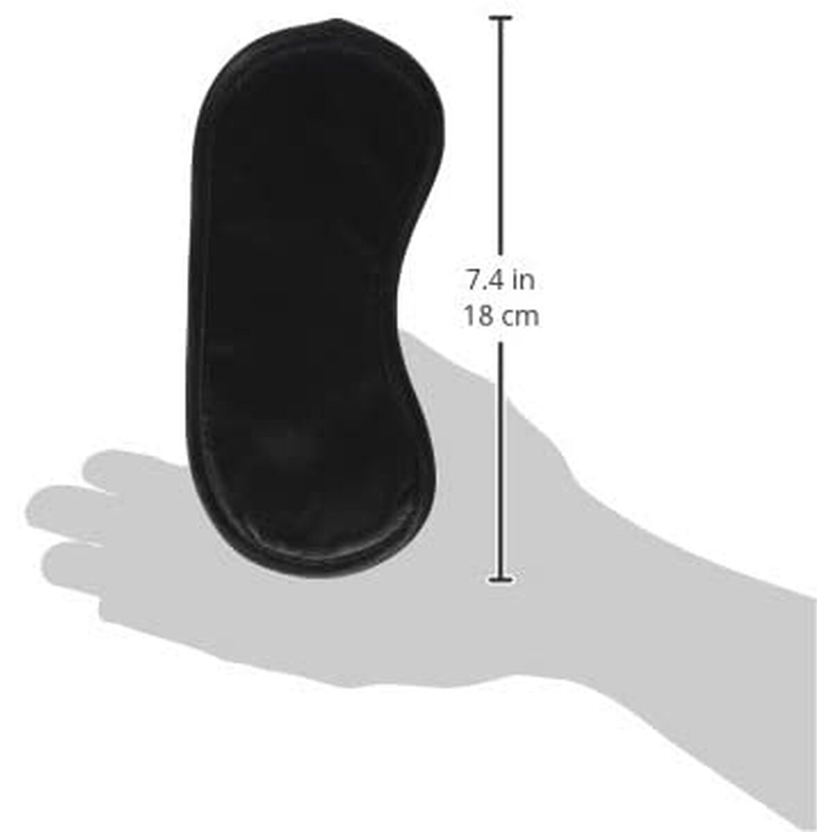 Satin Blindfold Black Sex & Mischief SS10001-7