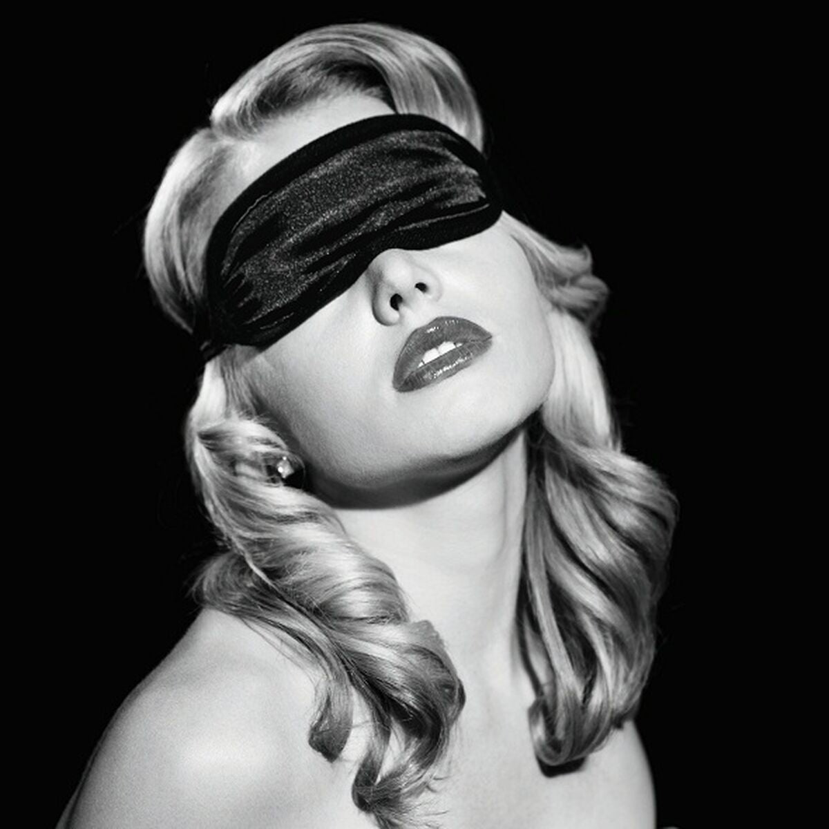 Satin Blindfold Black Sex & Mischief SS10001-4