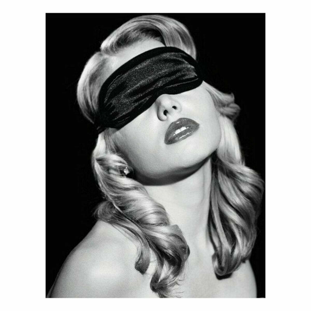 Satin Blindfold Black Sex & Mischief SS10001-9