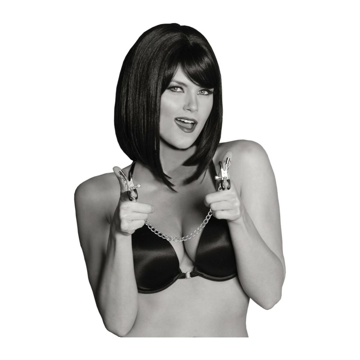 Chained Nipple Clamps Sex & Mischief-1