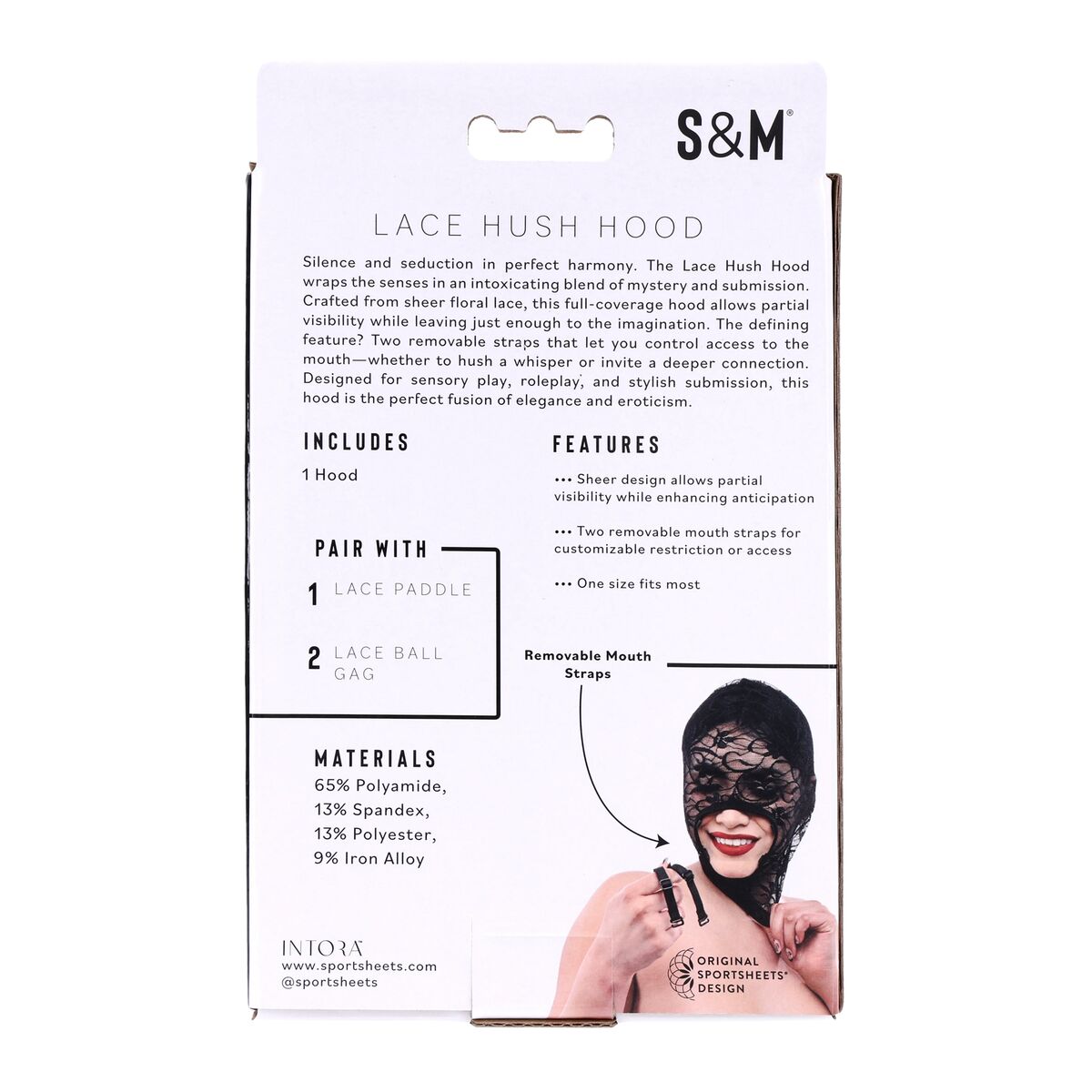 Mask Sportsheets Sex and Mischief Black-2