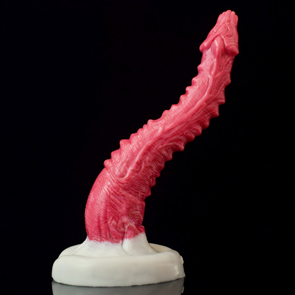 Serpens Ignis — Hellfire Silicone Snake Dildo-7