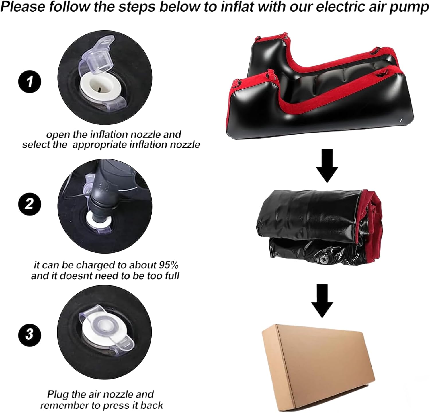 Inflatable Bondage BDSM Positioning Sex Sofa-1