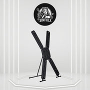 Adjustable Free-Standing BDSM Cross – Padded Restraint Frame-0