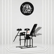 EchoFrame BDSM Leg Spreader Obedience Sex Machine-0