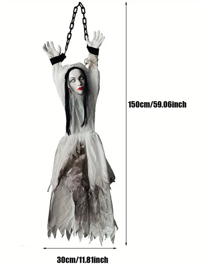 NNETM Electric Haunted Doll Display-2