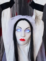 Electric Haunted Doll Display-0