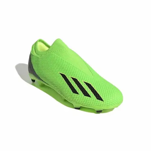 Adult's Football Boots Adidas X Speedportal 3 Laceless Lime green NOSTOPSHOP