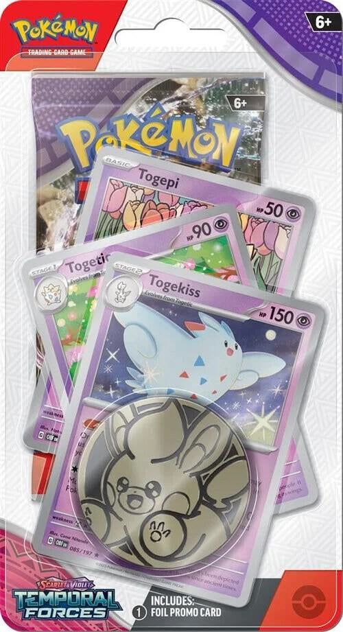 Temporal Forces Premium Checklane Blister [Togekiss] - SV05: Temporal