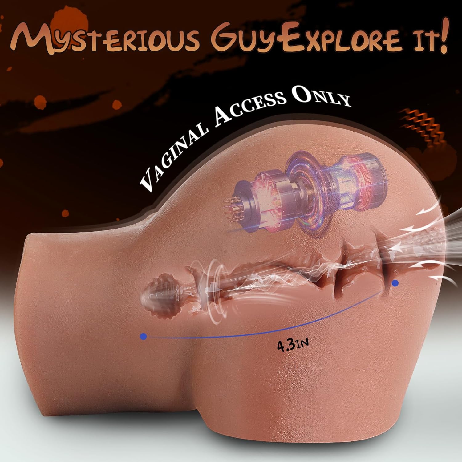 EmberTease Realistic Sucking & Vibrating Sex Doll-2