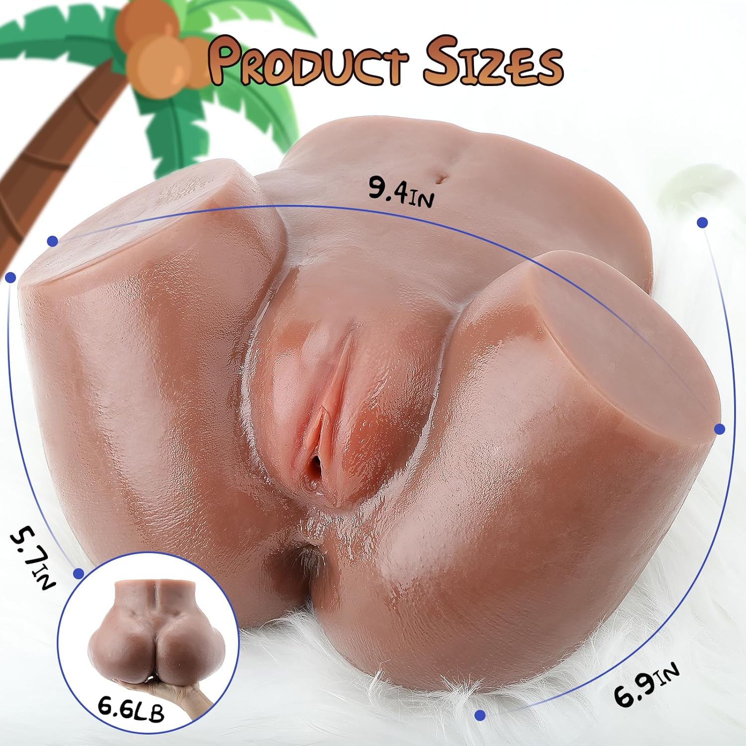 EmberTease Realistic Sucking & Vibrating Sex Doll-3