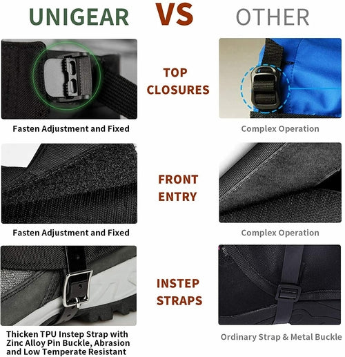 1000D Waterproof Leg Gaiters