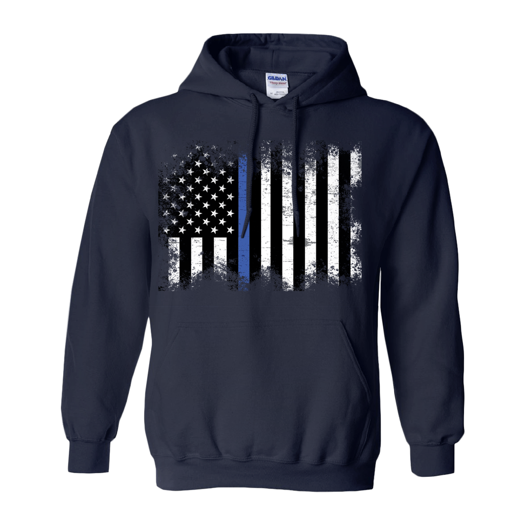Men's Hoodie Thin Blue Line