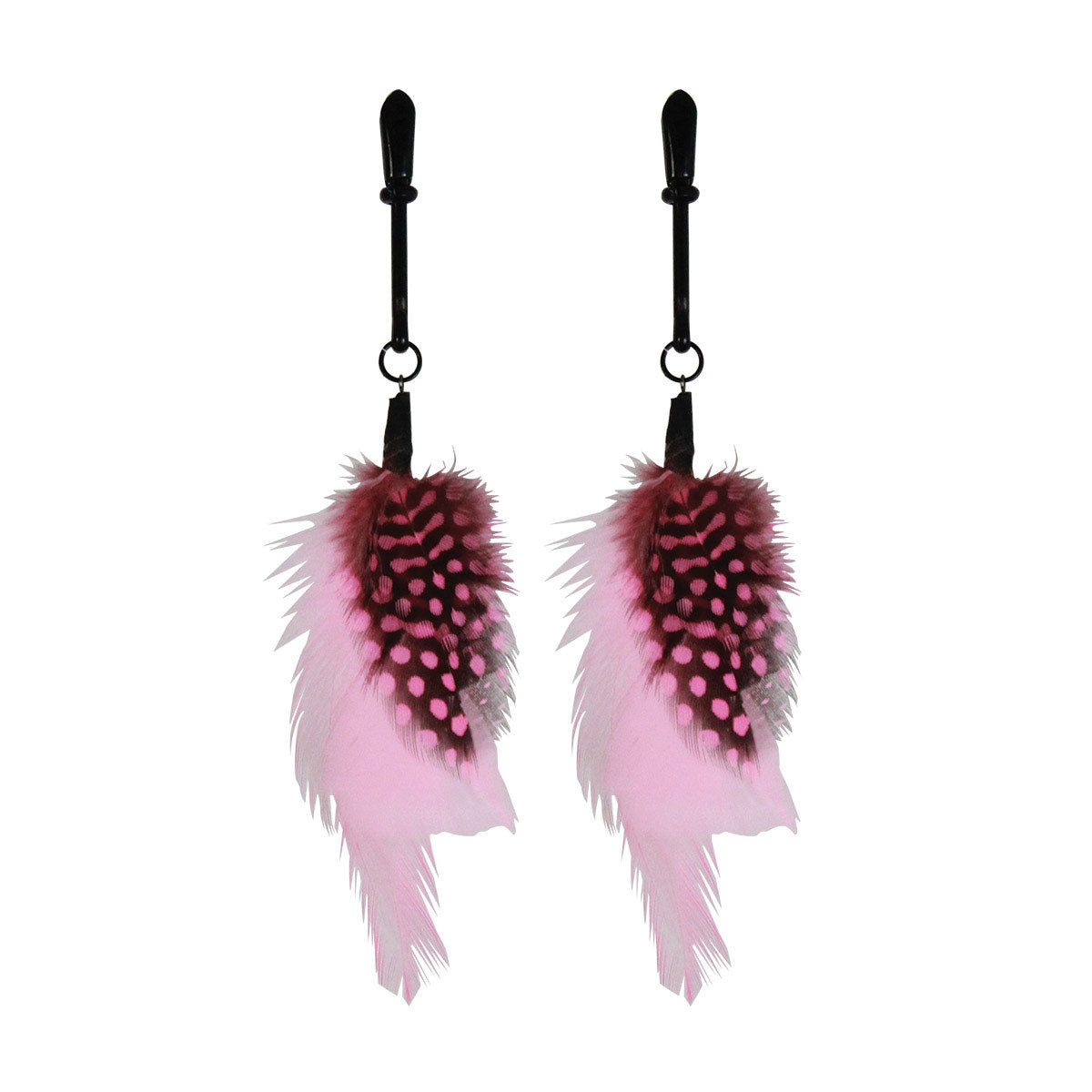 Sex Kitten Feather Clamps-0