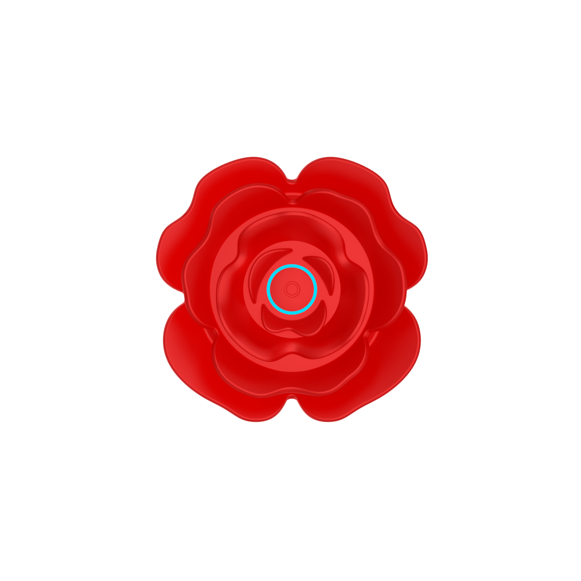 Augusta - The Rose Butt Plug - Best Rose Anal Plug | V For Vibes