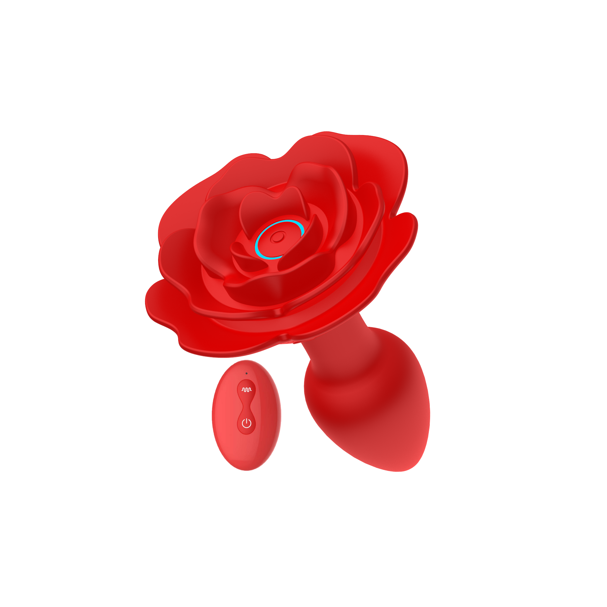 Auguszta - The Rose Butt Plug - Best Rose Anal Plug | V For Vibes