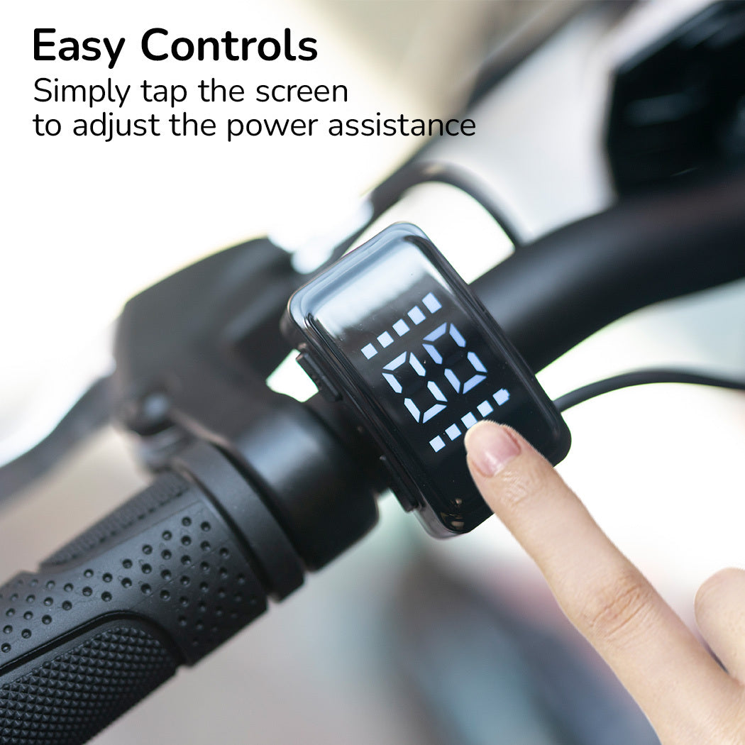 NNEMB 2023 Shuttle 5 Electric Folding Bike-20 Tyres-Shimano 7-Speed-Dark Grey-3