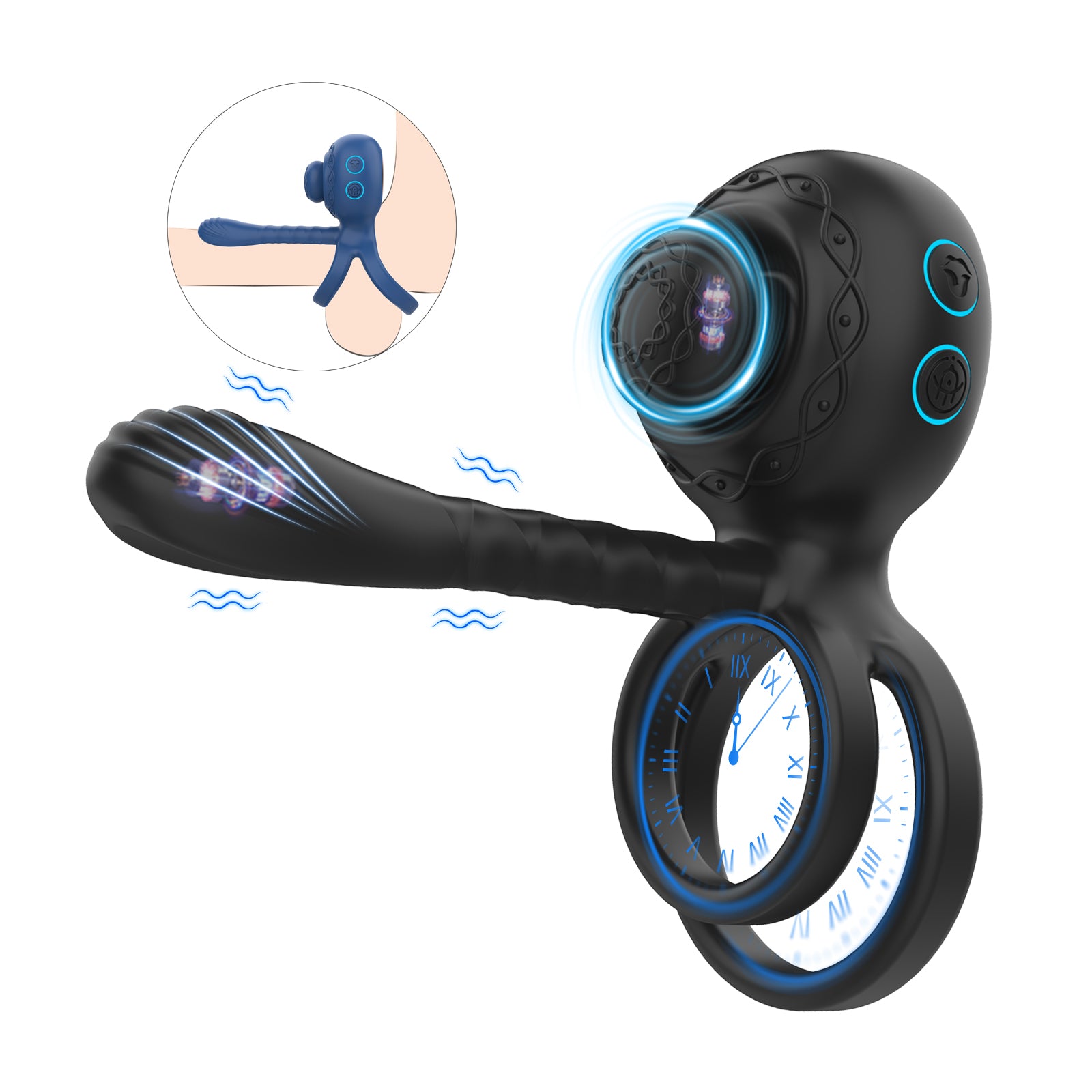 Remote Control Cock Ring - Penis Ring | V For Vibes