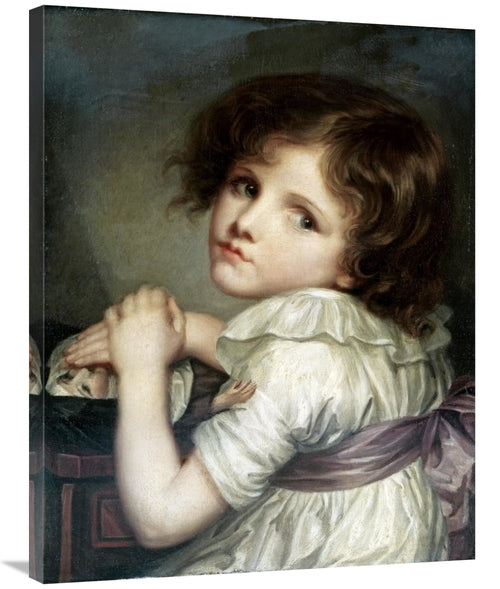 Global Gallery GCS-277804-36-142 36 in. Child with a Doll Art Print -