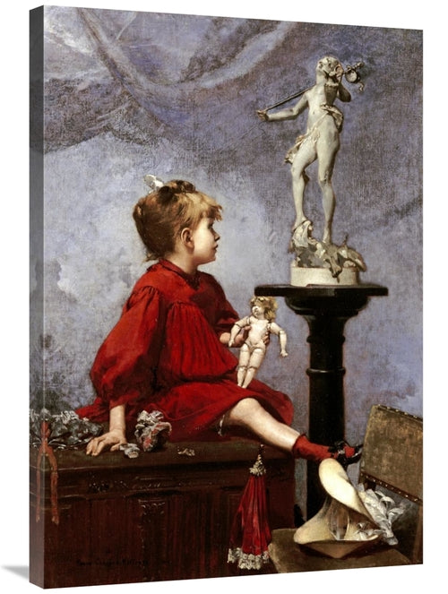 Global Gallery GCS-267823-36-142 36 in. The Doll Art Print - Louis-Rob