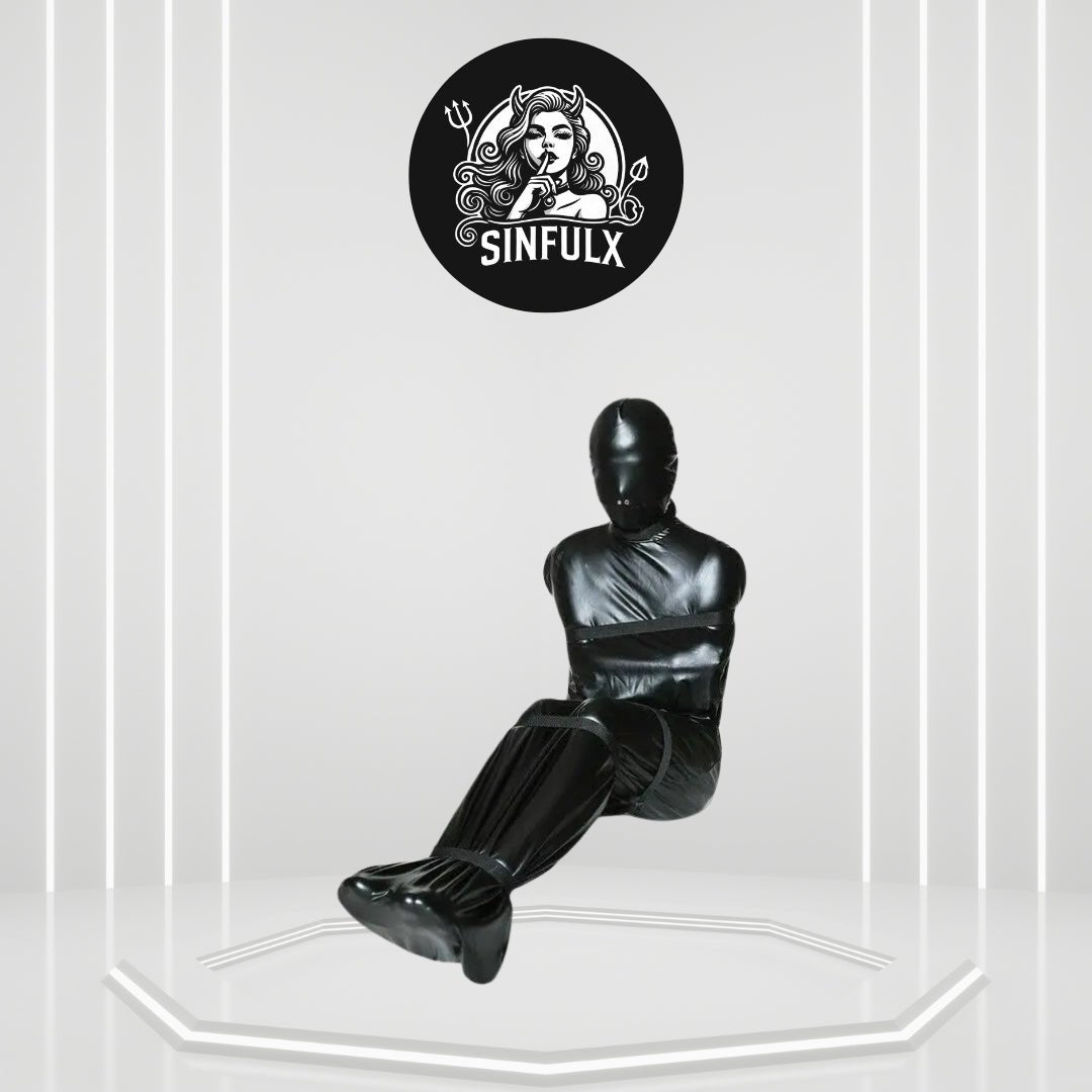 Intense Full-Body Bondage Harness Restraints-0