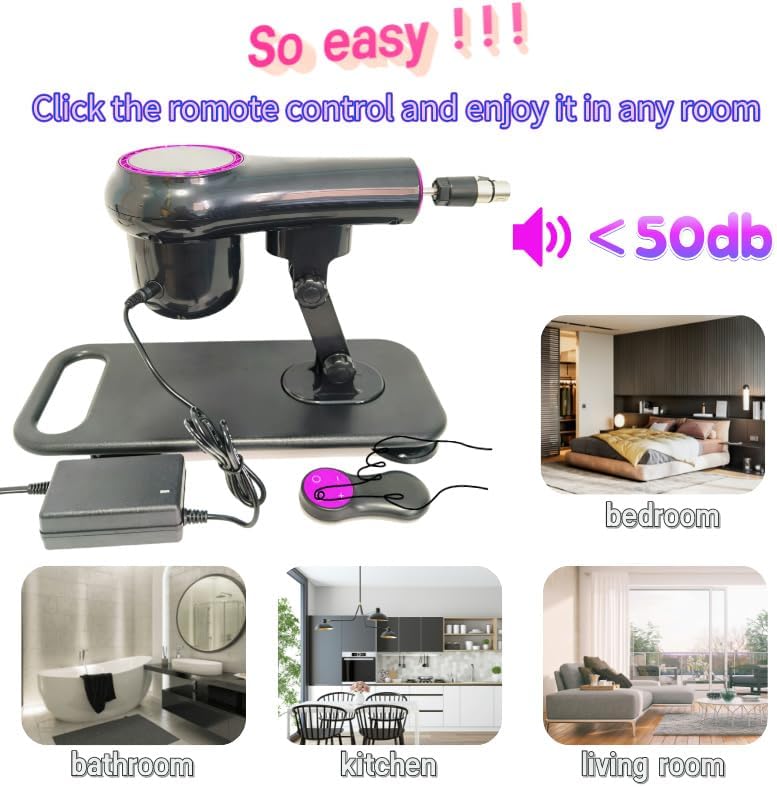 BoldQuiver Remote Control Dildo Sex Machine-4