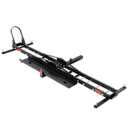NNEDSZ Motorcycle Carrier 2 Arms Rack Ramp Motorbike Dirt Bike 2Hitch Towbar-0