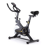 NNEMB Commercial rotate Bike Flywheel Exercise Fitness Home Gym Yellow-0