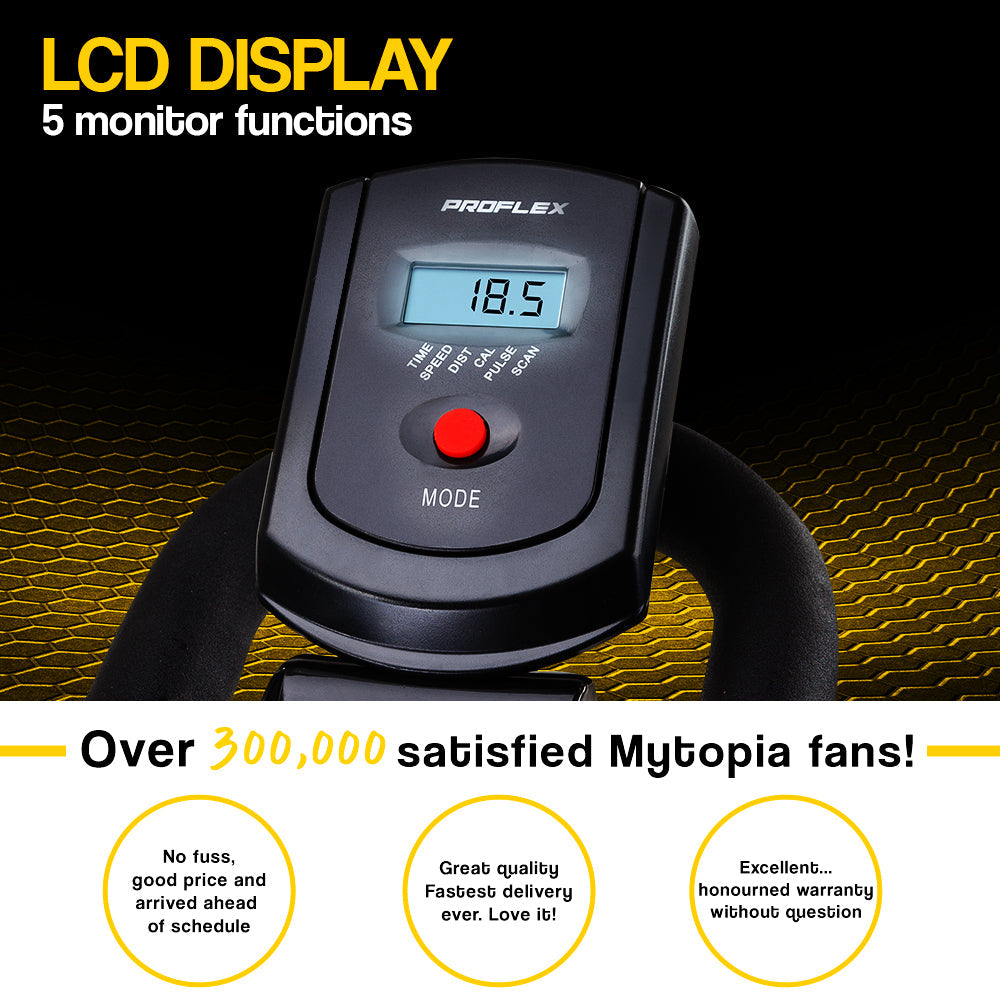 NNEMB Commercial rotate Bike Flywheel Exercise Fitness Home Gym Yellow-2