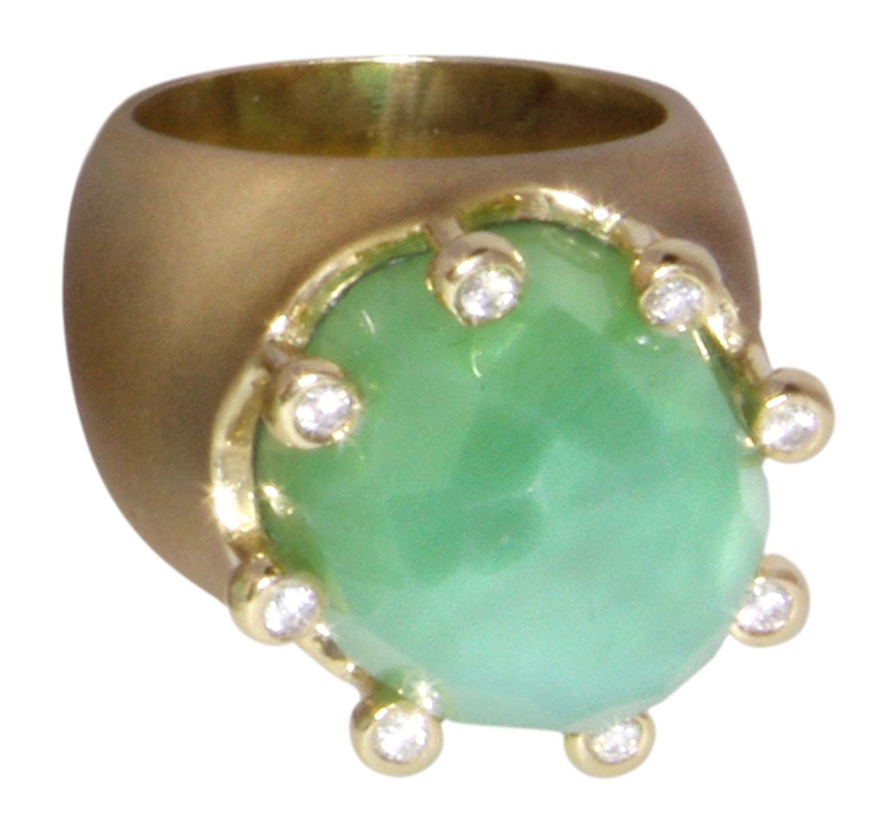 The Imperial Crown Ring- 20 Carat Gemstones with Diamonds in 18K Gold-30