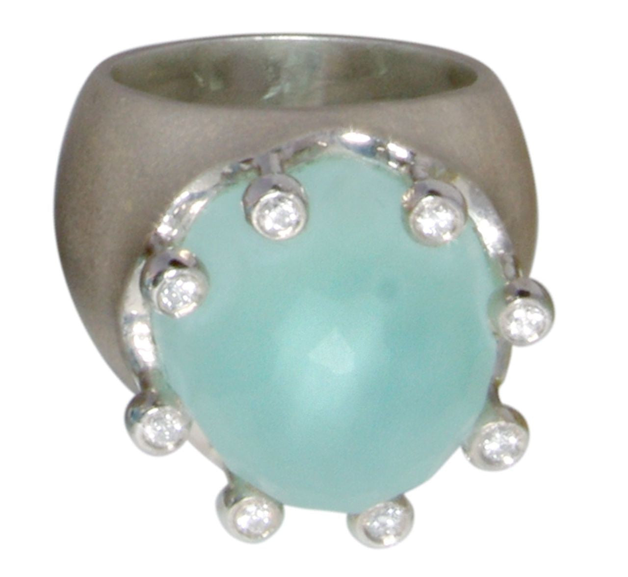 The Imperial Crown Ring- 20 Carat Gemstones with Diamonds in 18K Gold-28