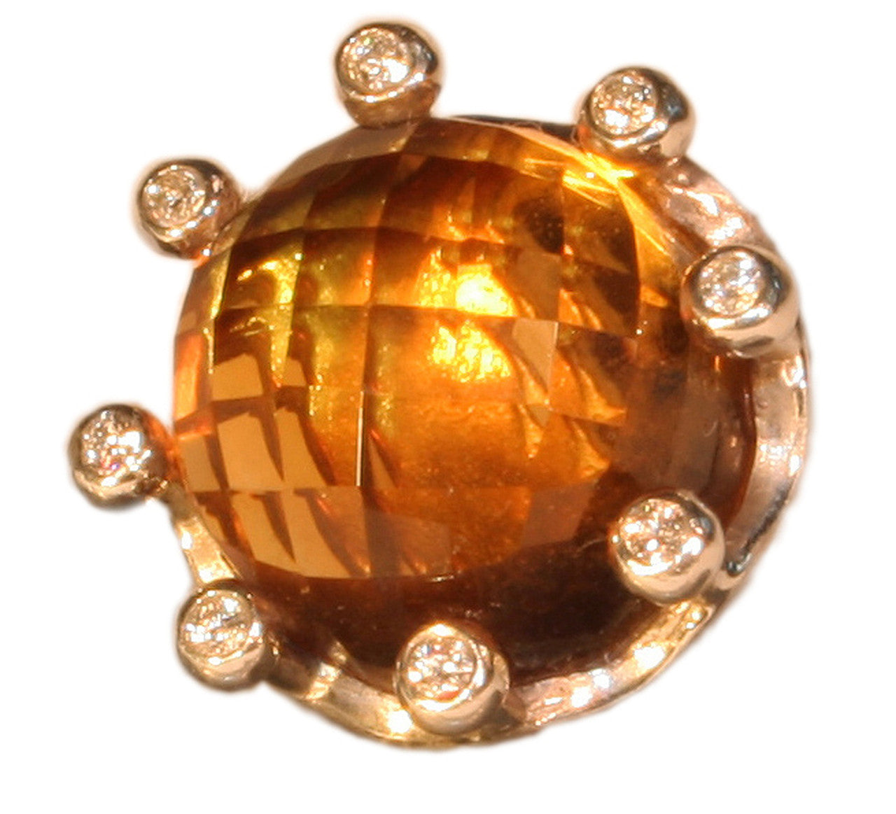 The Imperial Crown Ring- 20 Carat Gemstones with Diamonds in 18K Gold-34