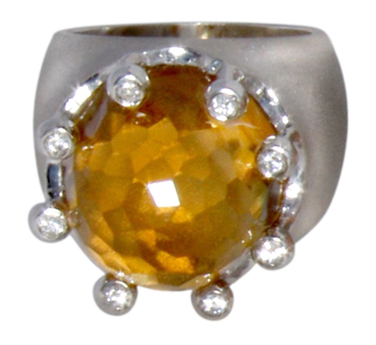 The Imperial Crown Ring- 20 Carat Gemstones with Diamonds in 18K Gold-21