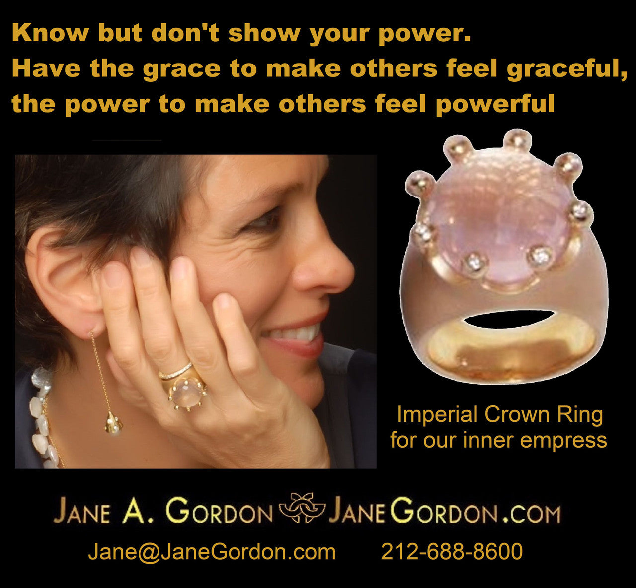 The Imperial Crown Ring- 20 Carat Gemstones with Diamonds in 18K Gold-1