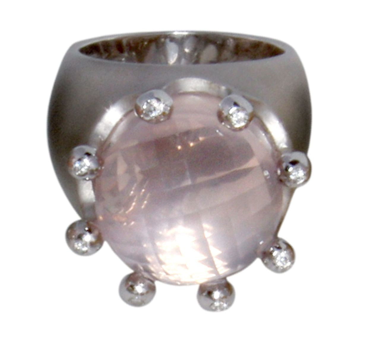 The Imperial Crown Ring- 20 Carat Gemstones with Diamonds in 18K Gold-15