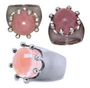 The Imperial Crown Ring- 20 Carat Gemstones with Diamonds in 18K Gold-10