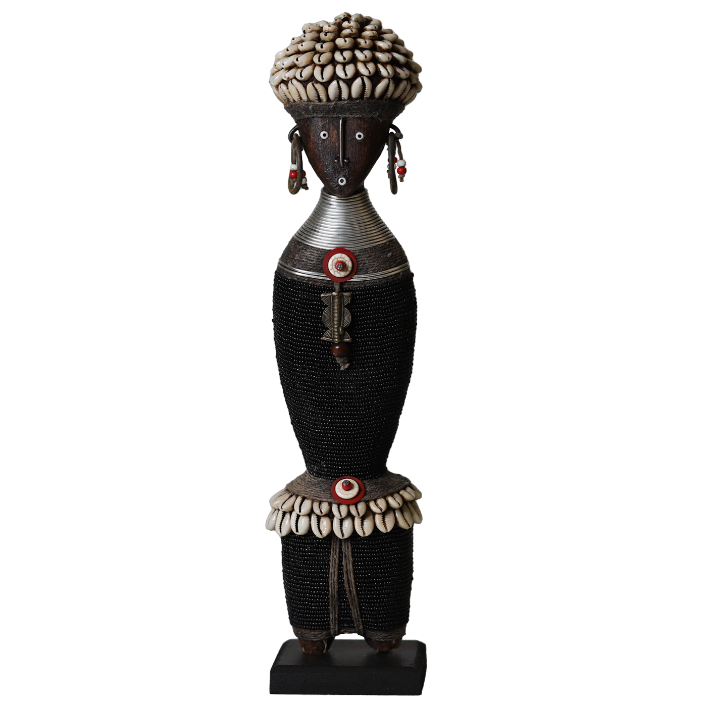 Beaded Namji Doll 38 Black-0