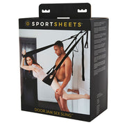 Sportsheets Adjustable Door Jam Sex Sling Black-0