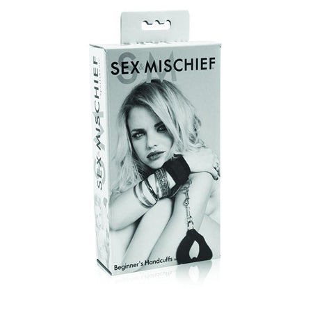 Sportsheets Sex & Mischief Beginner's Handcuffs Black-0