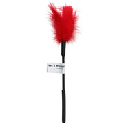 Sportsheets Sex & Mischief Feather Tickler Red-0