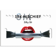 Sportsheets Sex & Mischief Silky Bit Gag Black-0