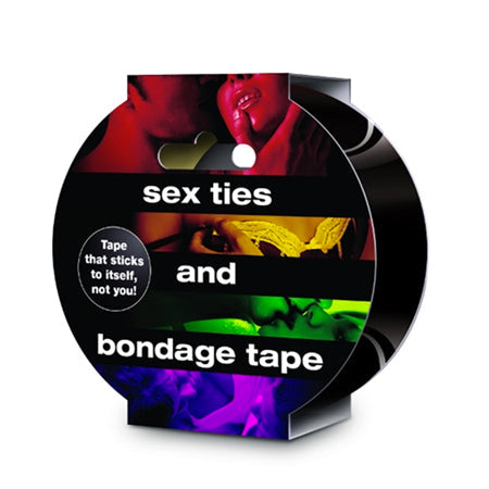 Sex Ties and Bondage Tape Black-0
