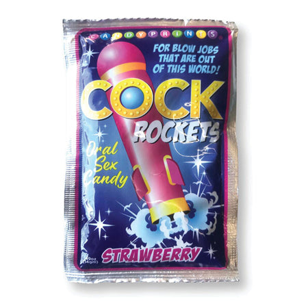 Cock Rockets Oral Sex Candy Strawberry-0