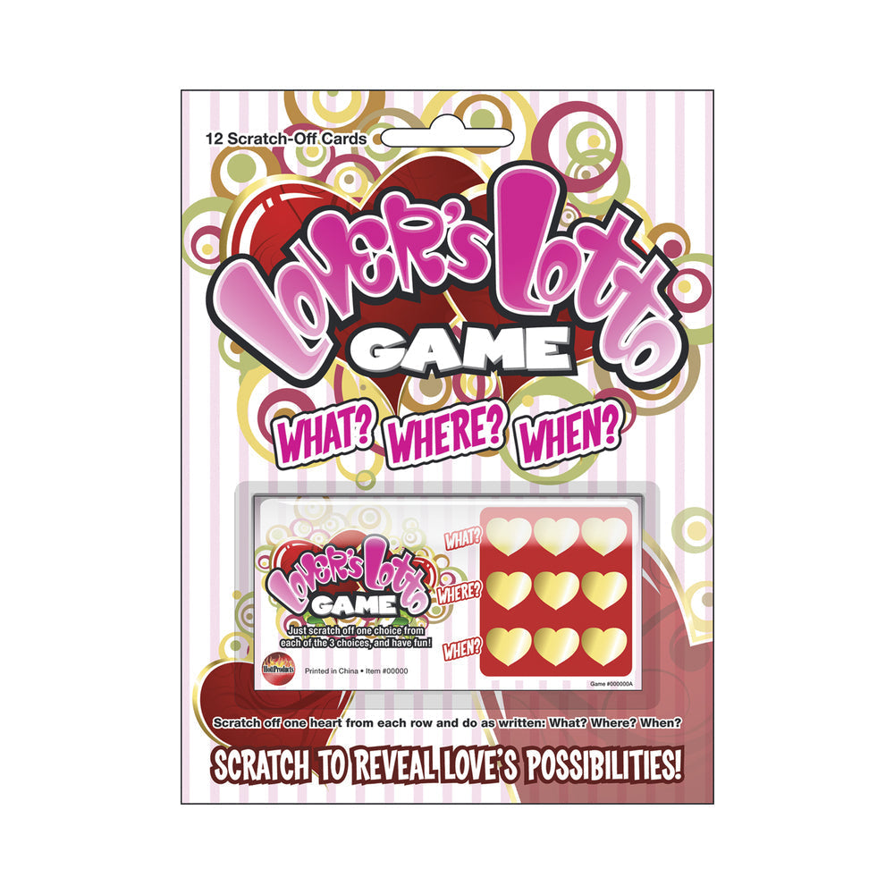Lovers Lotto Game Scratch & Play Sex Game Carded-0
