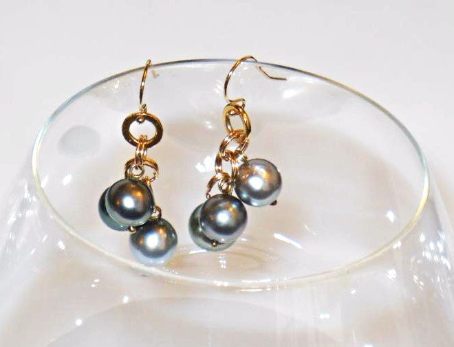 Tahitian Pearl Mega Set-Round-Multi Color-Interchangeable Necklace/Bracelet, Earrings/Pendant-6