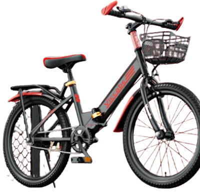 Teens' Aluminum Folding Bike with Variable Speed-0